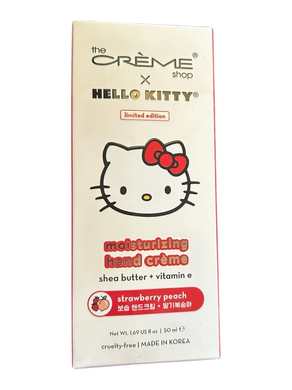 4/$20 The Crème Shop Sweet Strawberry Moisturizing Hand Crème